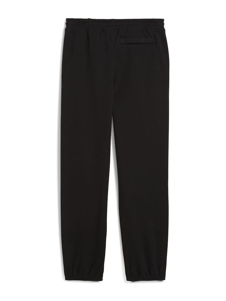 Puma Black Wardrobe Essentials Relaxed Joggers - Image 2 of 2