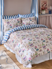 Cath Kidston Blue Hackney Dog 100% Cotton Duvet Cover and Pillowcase Set - Image 2 of 7