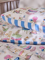 Cath Kidston Blue Hackney Dog 100% Cotton Duvet Cover and Pillowcase Set - Image 6 of 7