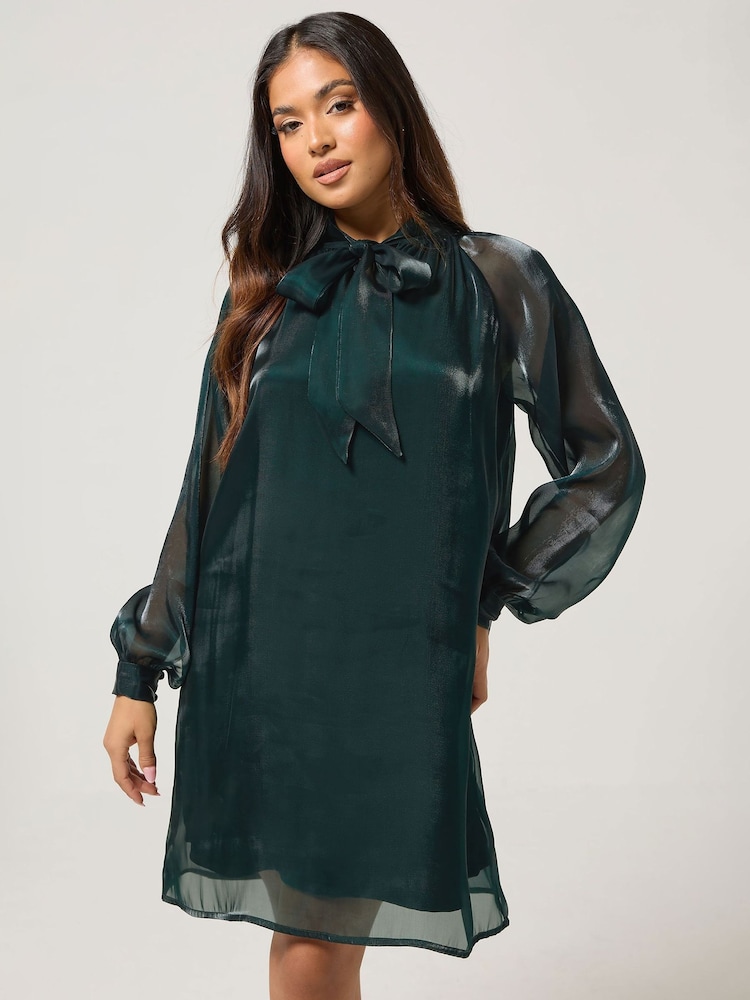 green emerald velvet dress Show Me Your Mumu Women's Best Bow Mini Dress, Green Confetti