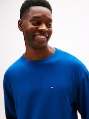 Tommy Hilfiger Blue Long Sleeve Pyjamas - Image 3 of 6