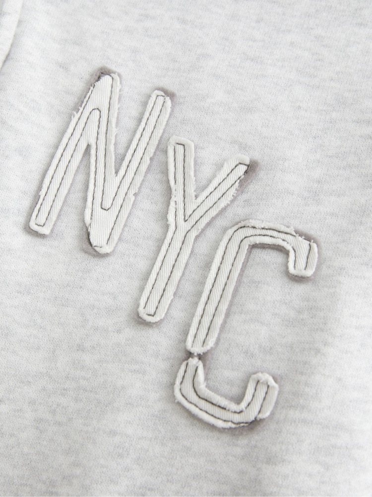 Graphic Zip- Up Hoodie - Image 6 of 6