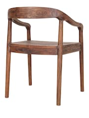 Nkuku Green Anbu Acacia Dining Chair - Image 6 of 6