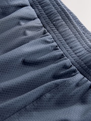 Steel Blue Active Gym Textured Training Shorts - Image 7 of 8