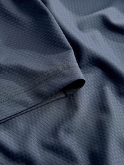Steel Blue Active Gym Textured Training Shorts - Image 8 of 8