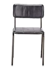 Nkuku Aged Black Ukari Dining Chair - Image 6 of 6