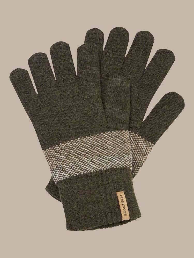 Craghoppers Green Forster Gloves - Image 1 of 1