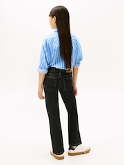 Tommy Hilfiger Black Black Flared Leg Jeans - Image 3 of 5