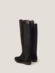 Monsoon Black Una Suede Knee High Boots - Image 2 of 3
