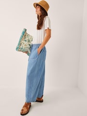 Monsoon Blue Jade Lightweight Barrel Jeans - Image 3 of 5