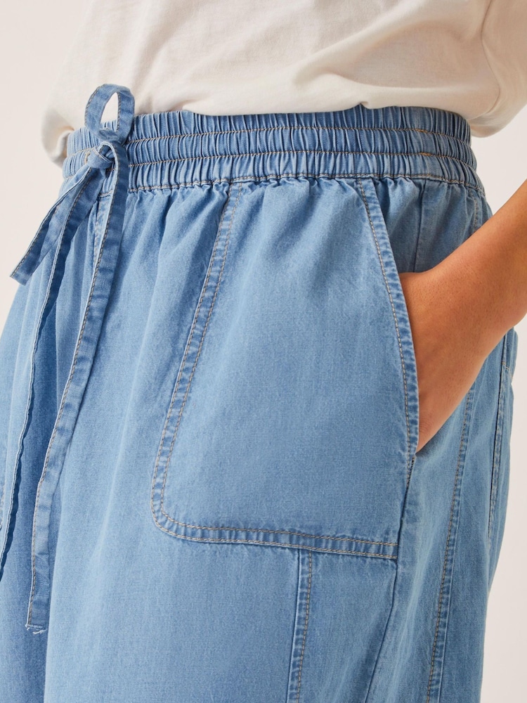 Monsoon Blue Jade Lightweight Barrel Jeans - Image 5 of 5 Monsoon Blue Jade Lightweight Barrel Jeans - Image 5 of 5