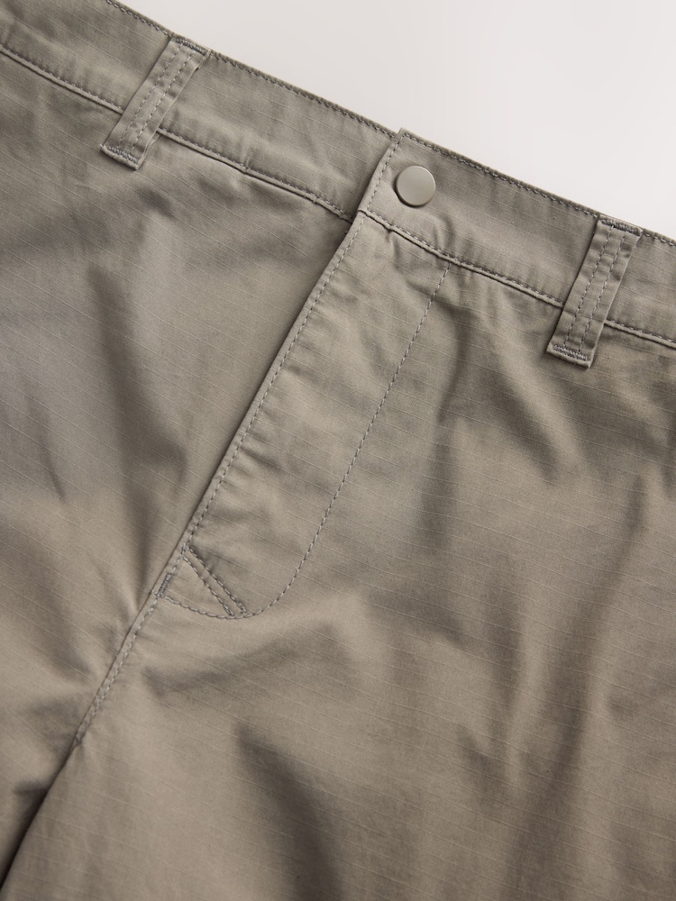 Sage Green Regular Tapered Fit Tech Stretch Utility Cargo Trousers - Image 11 of 11