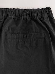 Black Regular Tapered Fit Tech Stretch Utility Cargo Trousers - Image 11 of 11