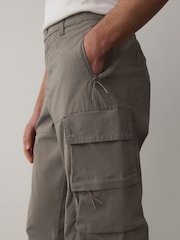 Neutral Regular Tapered Fit Tech Stretch Utility Cargo Trousers - Image 5 of 11