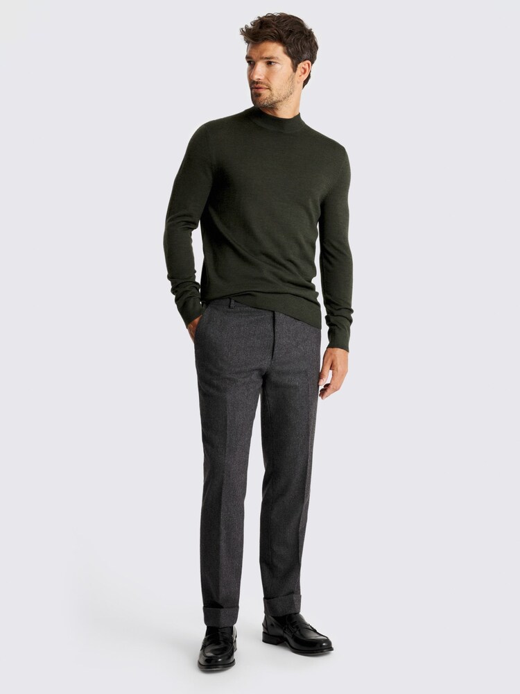 MOSS Blend Mock Neck Jumper - Image 2 of 3