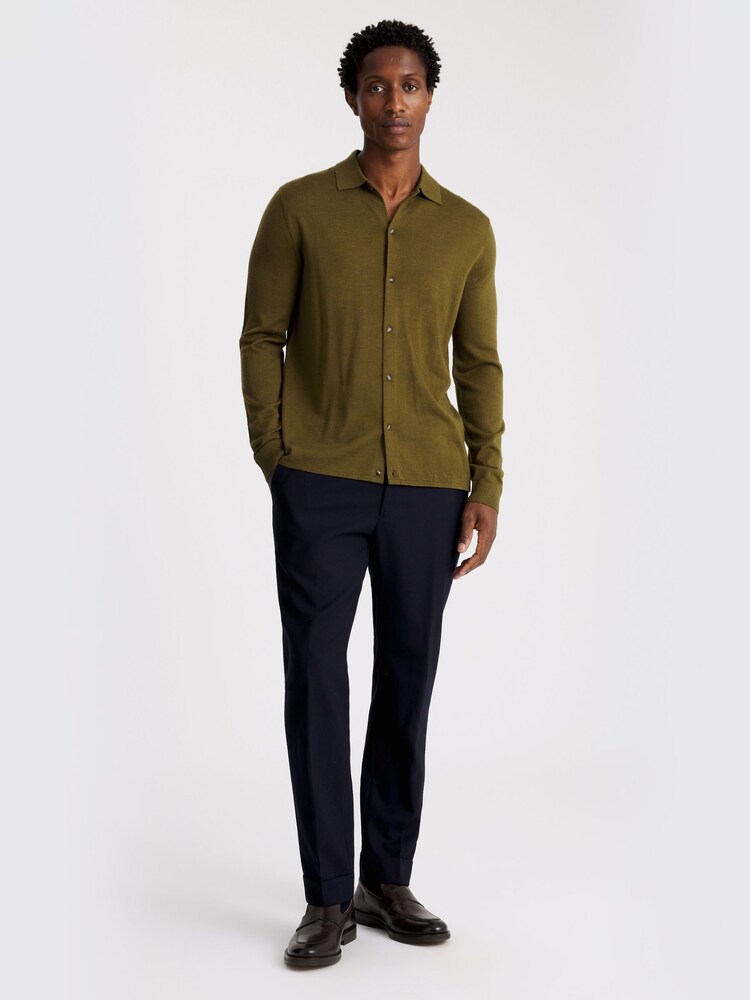 MOSS Blend Button Through Shirt - Image 2 of 3