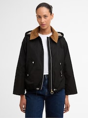 Barbour® Black Weaver Showerproof Jacket - Image 1 of 7