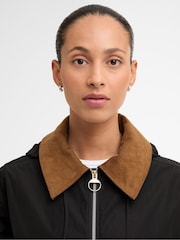 Barbour® Black Weaver Showerproof Jacket - Image 5 of 7