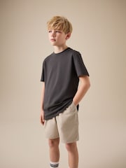 Ecru Pull On Cord Shorts (3-16yrs) - Image 1 of 9