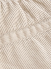 Ecru Pull On Cord Shorts (3-16yrs) - Image 8 of 9