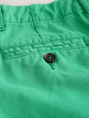 Green Garment Washed Chino Shorts (3-16yrs) - Image 7 of 8