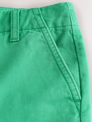 Green Garment Washed Chino Shorts (3-16yrs) - Image 8 of 8