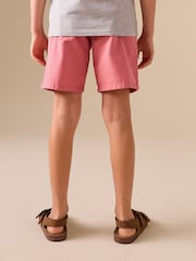 Blush Pink Garment Washed Chino Shorts (3-16yrs) - Image 3 of 8
