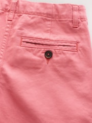 Blush Pink Garment Washed Chino Shorts (3-16yrs) - Image 7 of 8