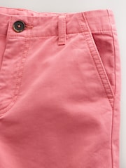 Blush Pink Garment Washed Chino Shorts (3-16yrs) - Image 8 of 8