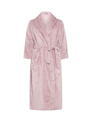 Rosa - Yours Curve Super Luxe Shawl Maxi Robe - Imagen 6 de 6