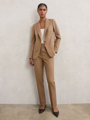 Reiss Camel Jade Suit Jacket - Image 3 of 6