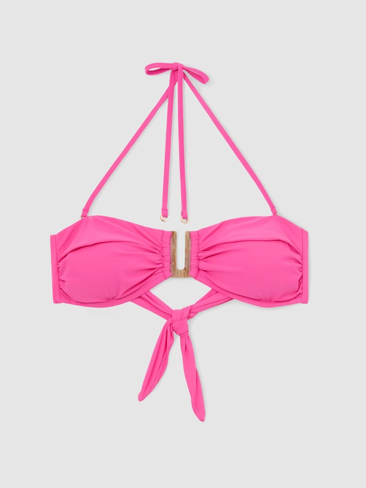 Top de bikini cu bandă cu bretele detașabile Reiss Carina - Imaginea 2 din 7 Top de bikini cu bandă cu bretele detașabile Reiss Carina - Imaginea 2 din 7