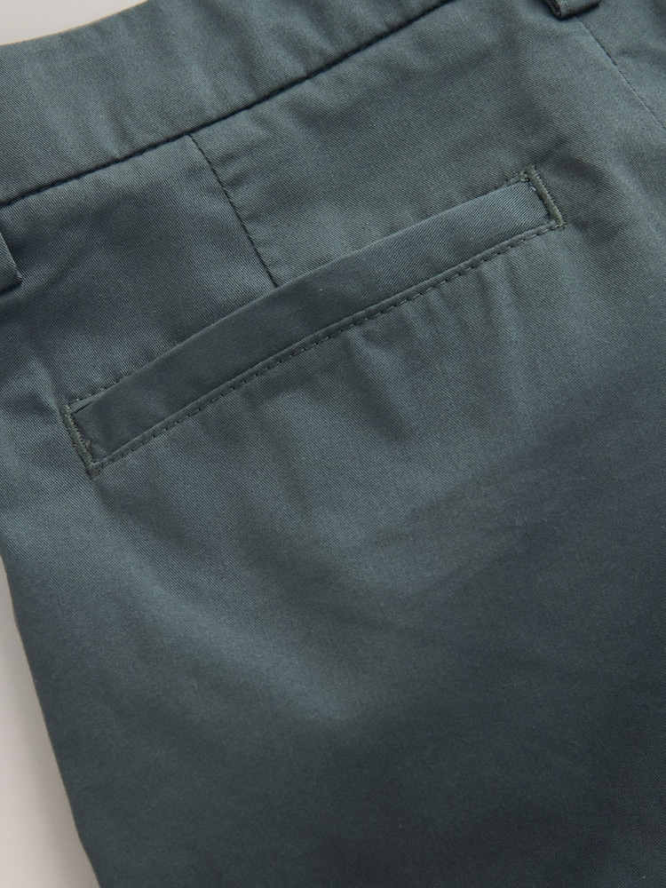 Green Regular Fit Stretch Chino Trousers (3-17yrs) - Image 8 of 8 Green Regular Fit Stretch Chino Trousers (3-17yrs) - Image 8 of 8