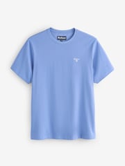 Barbour® Sky Blue Mens Sports T-Shirt - Image 1 of 1