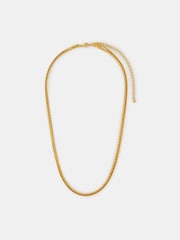 Accessorize Gold Tone Stainless Steel Layered Chain Necklace - Image 1 of 5