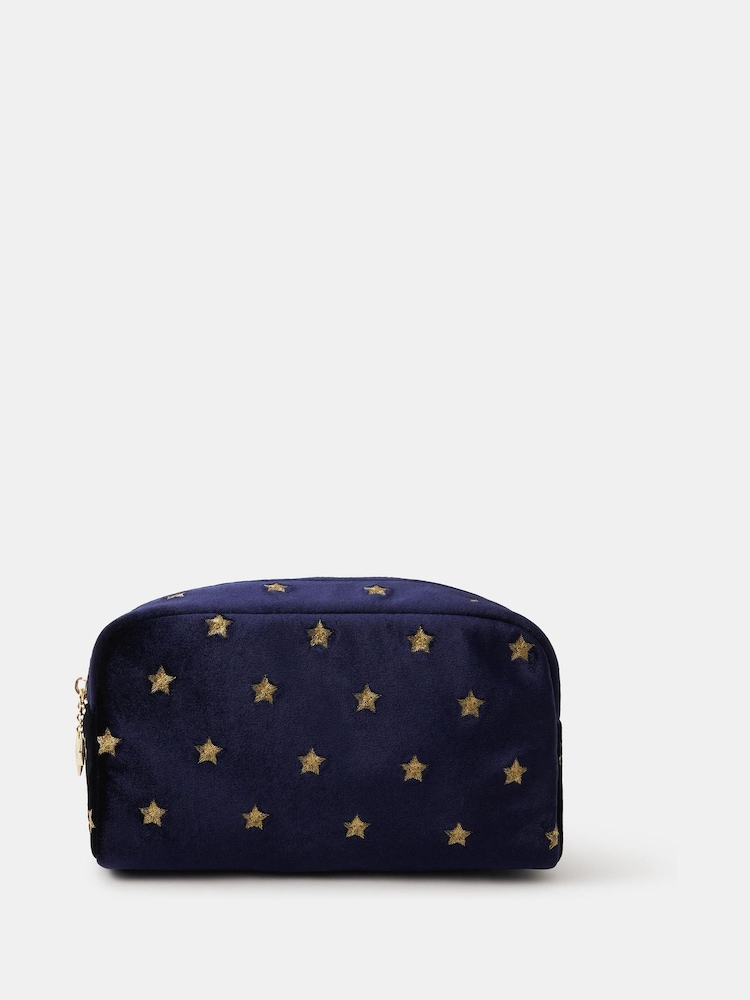 Accessorize Star Embroidered Make Up Bag - Bild 1 von 2