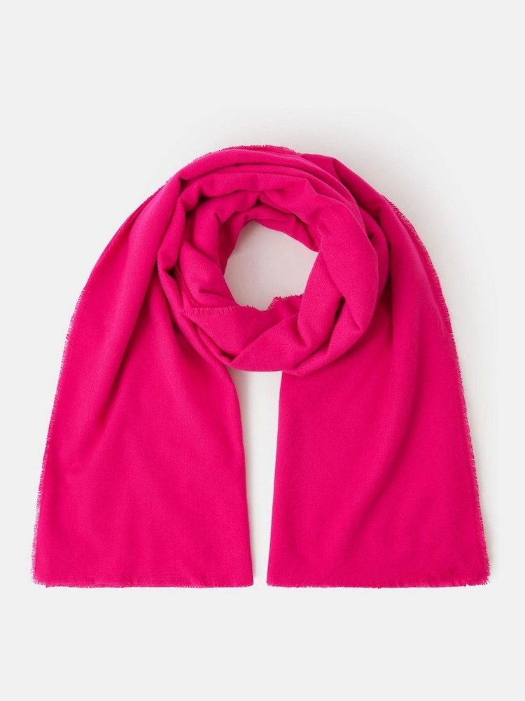 Accessorize Pink Super Soft Plain Blanket Scarf - Image 1 of 1