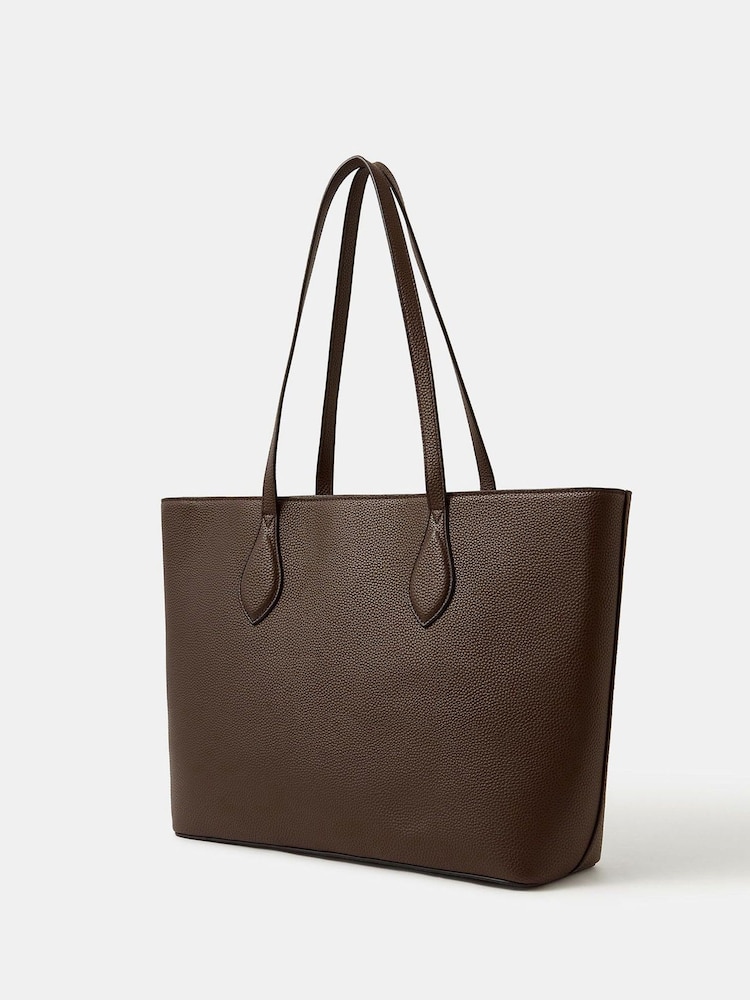 Accessorize Brown Laptop Tote Bag - Image 2 of 5