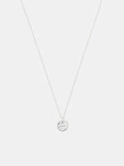 Accessorize Silver Plated Sterling Zodiac Pendant Necklace - Image 2 of 4