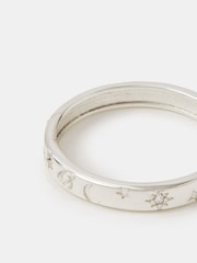 Accessorize Silver Plated Sterling Celestial Ring - Image 2 of 2