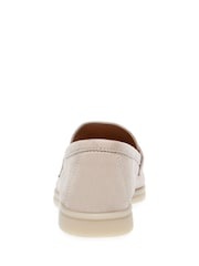 Steve Madden Cream Portland Suede Loafers - Image 5 of 7