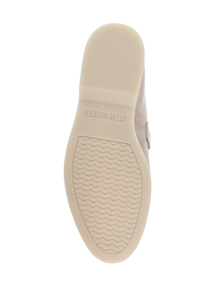 Steve Madden Cream Portland Suede Loafers - Image 7 of 7 Steve Madden Cream Portland Suede Loafers - Image 7 of 7