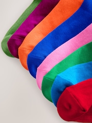 Blue/Green/Red Safari Fun Embroidered Socks 8 Pack - Image 3 of 11