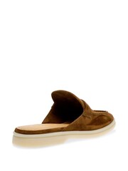 Steve Madden Brown Patrizia Slip-On Suede Loafers - Image 3 of 5