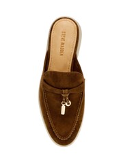 Steve Madden Brown Patrizia Slip-On Suede Loafers - Image 4 of 5