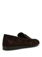 Steve Madden Brown Muse Suede Loafers - Image 3 of 6