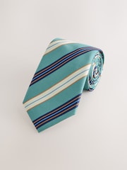 Green Stripe Tie - Image 3 of 5