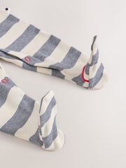 Blue Red Stripe Baby Sleepsuit 3 Pack (0mths-2yrs) - Image 10 of 12
