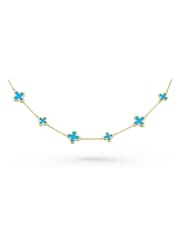Beaverbrooks 9ct Yellow Gold Tone Clover Bracelet - Image 2 of 4