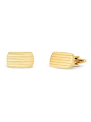 Beaverbrooks Yellow Gold Plated Mens Cufflinks - Image 2 of 4